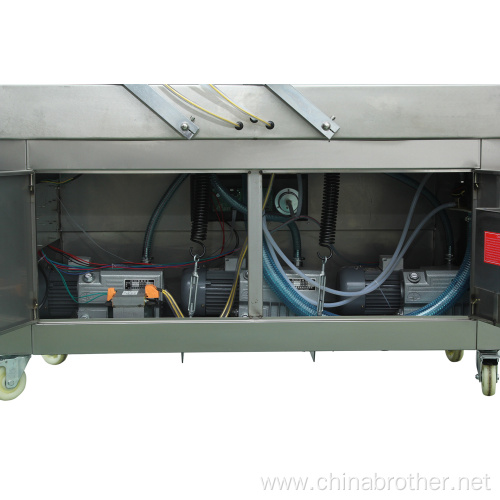Automatic double-chamber vacuum packing machine